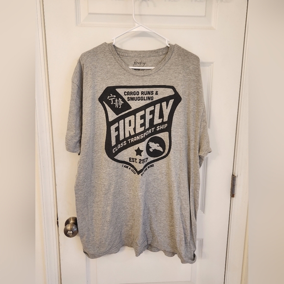 Firefly Serenity Firefly Class Transport Ship Logo Shirt Unisex Size 2XL #A13 - Picture 1 of 6